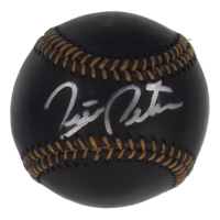 Rick Pitino Signed OML Black Leather Baseball (JSA) at PristineAuction.com