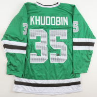 Anton Khudobin Signed Jersey (Khudobin) at PristineAuction.com