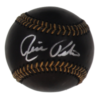 Rick Pitino Signed OML Black Leather Baseball (JSA) at PristineAuction.com