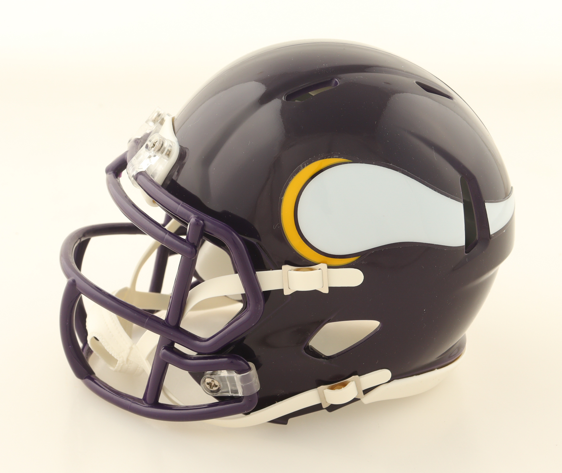 Daunte Culpepper Signed Vikings Speed Mini Helmet (JSA) at PristineAuction.com Daunte Culpepper Signed Vikings Speed Mini Helmet (JSA) at PristineAuction.com