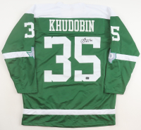 Anton Khudobin Signed Jersey (Khudobin) at PristineAuction.com
