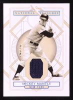 Mickey Mantle 2021 Panini National Treasures Platinum SEPIA JSY #117 #1/1 at PristineAuction.com