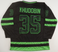 Anton Khudobin Signed Jersey (Khudobin) at PristineAuction.com