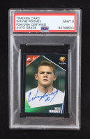Wayne Rooney Signed 2004 Panini UEFA Euro Portugal Stickers #131 (PSA | Autograph Graded 9) at PristineAuction.com