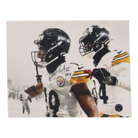 Calvin Austin III Signed Steelers 8x10 Photo (Authentic Ink) at PristineAuction.com