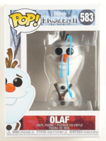 Josh Gad Signed "Frozen II" #583 Olaf Funko Pop! Vinyl Figure (AutographCOA) at PristineAuction.com