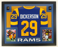 Eric Dickerson Signed Custom Framed Jersey Display (Beckett) at PristineAuction.com