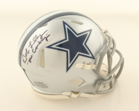 Bob Lilly Signed Cowboys Mini Speed Helmet Inscribed "Mr. Cowboy" (Beckett) at PristineAuction.com
