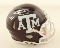 Johnny Manziel Signed Texas A&M Aggies Mini Helmet Inscribed "'12 HT" (Beckett) at PristineAuction.com