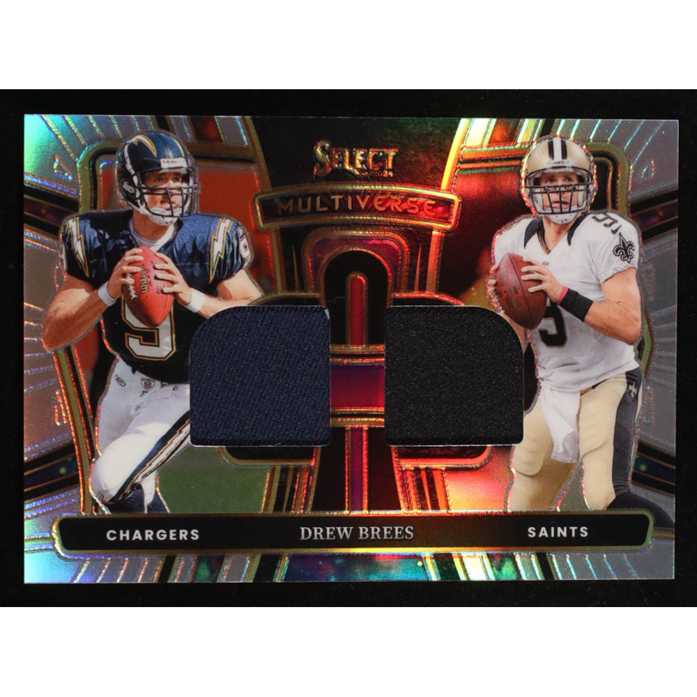 Drew Brees 2024 Select Multiverse Dual Jerseys Prizm #41 #121/149 at PristineAuction.com
