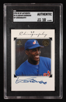 Vladimir Guerrero 1998 SP Authentic Chirography #VG (SGC | Autograph Graded 10) at PristineAuction.com