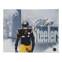Joey Porter Jr. Signed Steelers 8x10 Photo (Authentic Ink) at PristineAuction.com