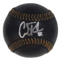 Carlos Rodon Signed OML Black Leather Baseball (JSA) at PristineAuction.com