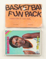 1975-76 Topps Basketball Card Fun Pack with (10) Cards at PristineAuction.com