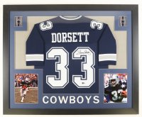 Tony Dorsett Signed Custom Framed Jersey Display (Beckett) at PristineAuction.com