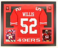 Patrick Willis Signed Custom Framed Jersey Display (Beckett) at PristineAuction.com