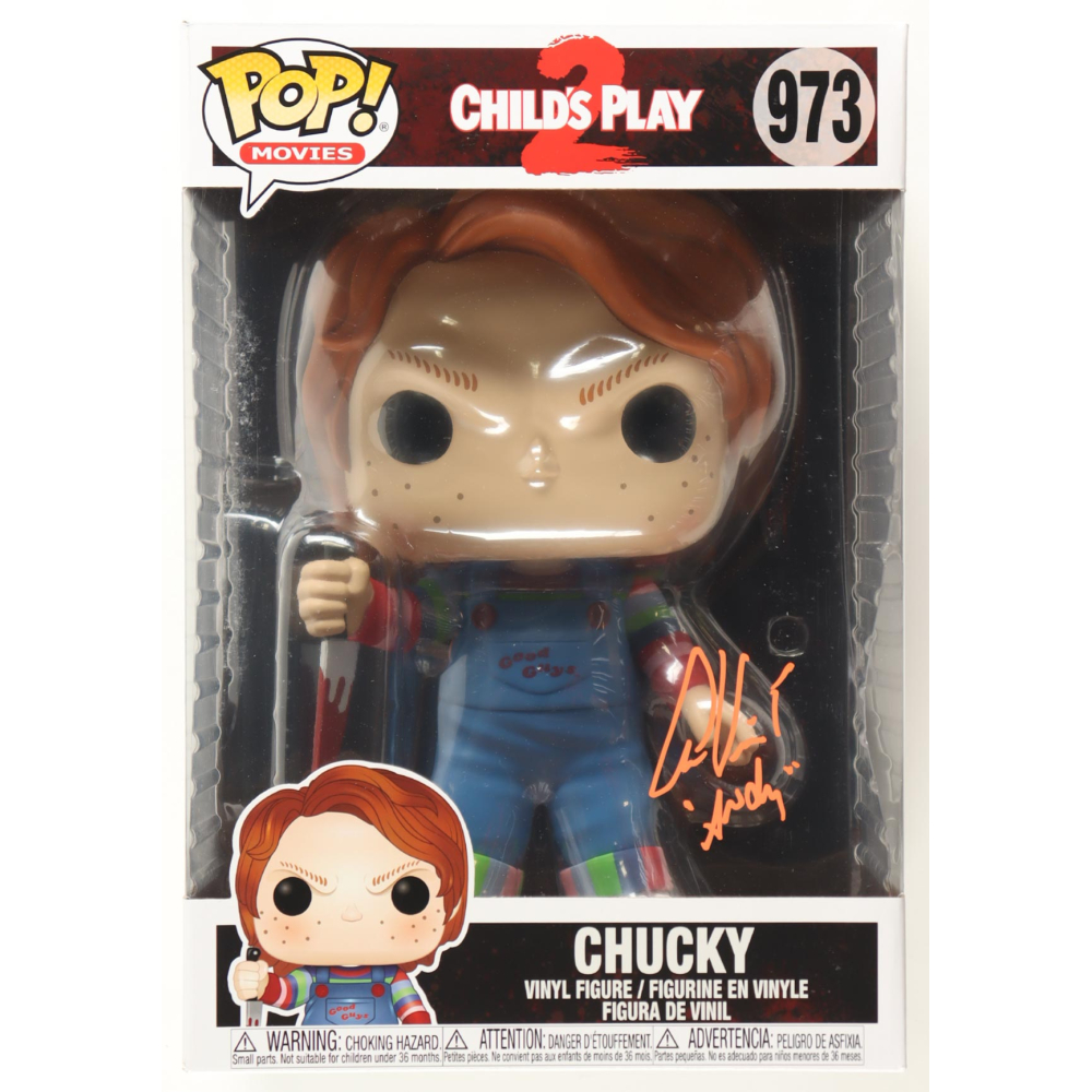 Alex Vincent Signed "Child's Play 2" #973 Chucky Funko Pop! Inscribed "Andy" (PA) at PristineAuction.com