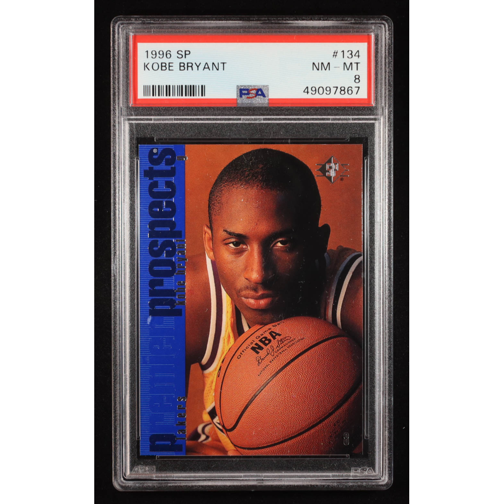 Kobe Bryant 1996-97 SP #134 RC (PSA 8) at PristineAuction.com