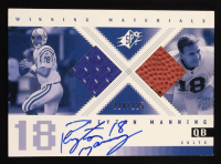 Peyton Manning 2000 SPx Winning Materials Autographs #AWMPM #224/225 at PristineAuction.com