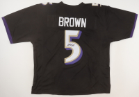 Marquise "Hollywood" Brown Signed Jersey (JSA) at PristineAuction.com