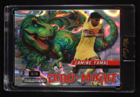 Lamine Yamal 2024 Wild Card Alumination Dino-Might Tyrannosaurus Rex Lava #DMTRX1-LY2 #6/8 RC at PristineAuction.com
