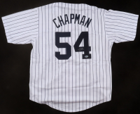 Aroldis Chapman Signed Jersey (Beckett) at PristineAuction.com