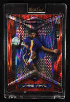Lamine Yamal 2024 Wild Card Alumination Red Shock #ABC-LY11 #04/10 RC at PristineAuction.com