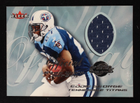 Eddie George 2000 Fleer Tradition Feel the Game Jersey #25 at PristineAuction.com