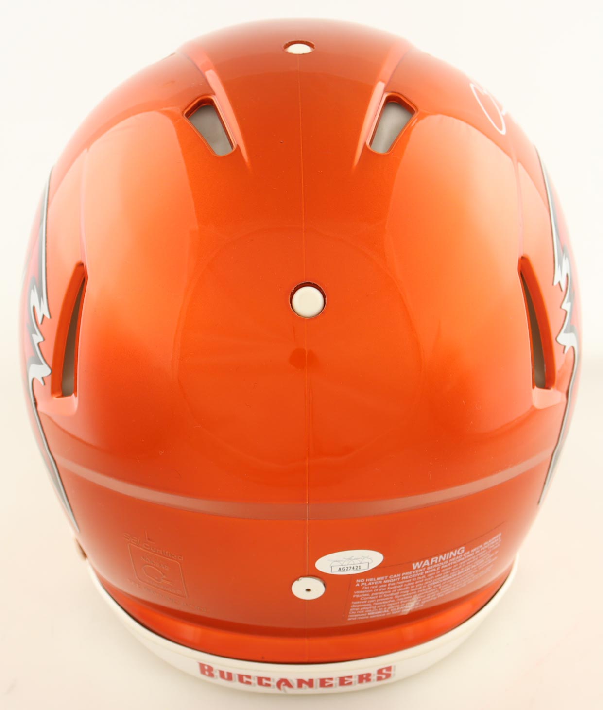 Chris Godwin Signed Buccaneers Full-Size Authentic On-Field Flash Alternate Speed Helmet (JSA) at PristineAuction.com Chris Godwin Signed Buccaneers Full-Size Authentic On-Field Flash Alternate Speed Helmet (JSA) at PristineAuction.com