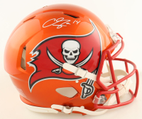 Chris Godwin Signed Buccaneers Full-Size Authentic On-Field Flash Alternate Speed Helmet (JSA) at PristineAuction.com