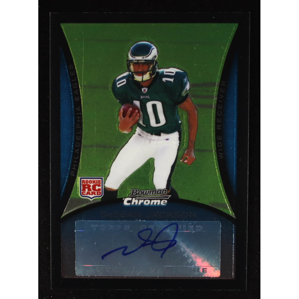 DeSean Jackson 2008 Bowman Chrome Rookie Autographs #BC93 RC at PristineAuction.com