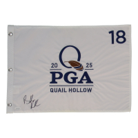 Brooks Koepka Signed 2025 PGA Quail Hollow Golf Pin Flag (JSA) at PristineAuction.com