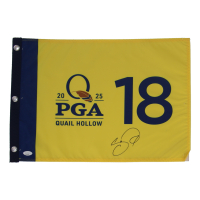 Jason Day Signed 2025 PGA Quail Hollow Golf Pin Flag (JSA) at PristineAuction.com