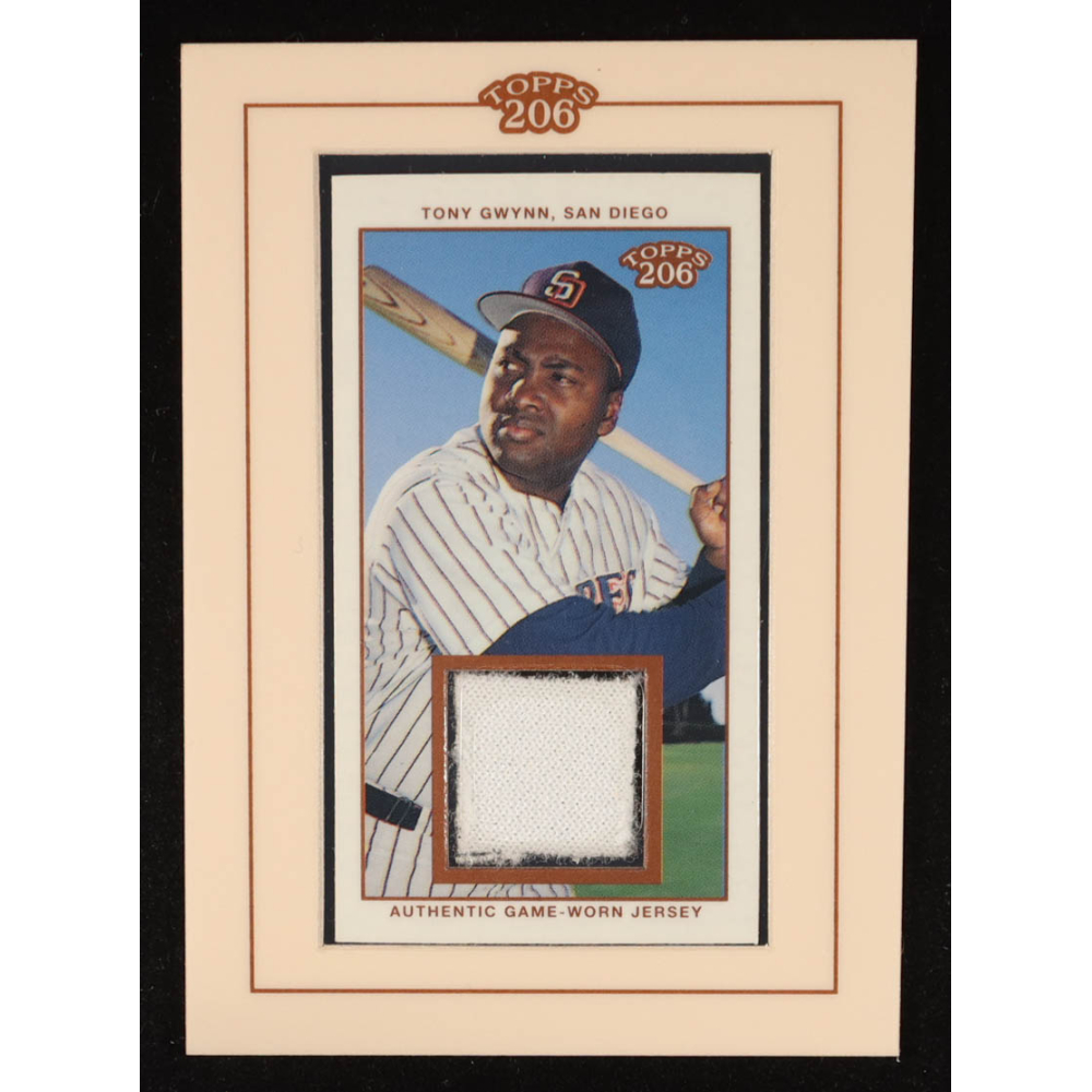 Tony Gwynn 2002 Topps 206 Relics #TGW Uni E3 at PristineAuction.com