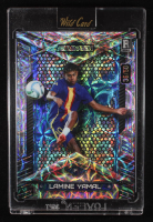 Lamine Yamal 2024 Wild Card Alumination Silver Kaleidoscope #ABC-LY11 #36/50 RC at PristineAuction.com
