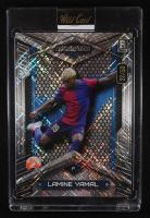 Lamine Yamal 2024 Wild Card Alumination Silver Crosshatch Foil #ABC-LY2 #37/50 RC at PristineAuction.com