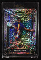 Lamine Yamal 2024 Wild Card Alumination Silver Shimmer #ABC-LY11 #33/50 RC at PristineAuction.com