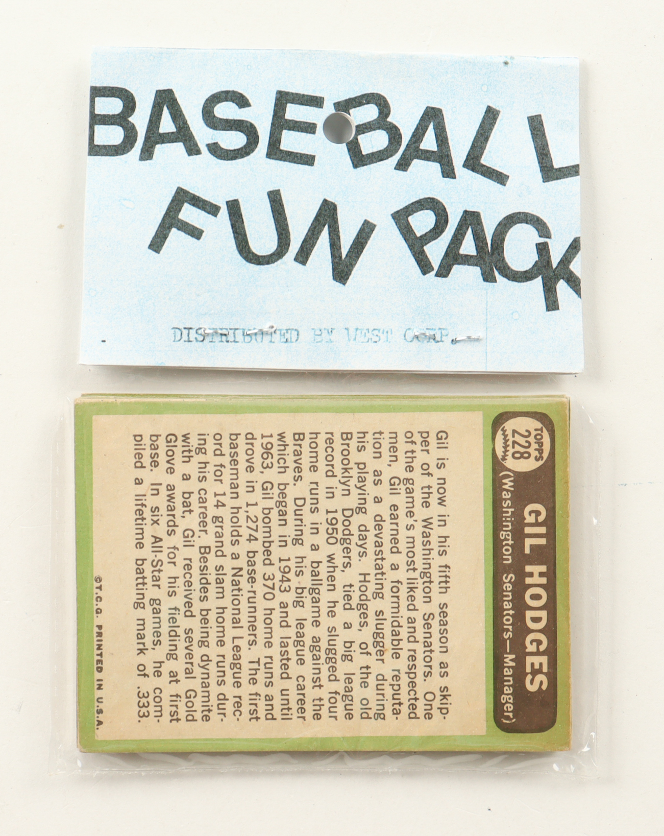 1967 Topps Baseball Card Fun Pack with (10) Cards at PristineAuction.com 1967 Topps Baseball Card Fun Pack with (10) Cards at PristineAuction.com