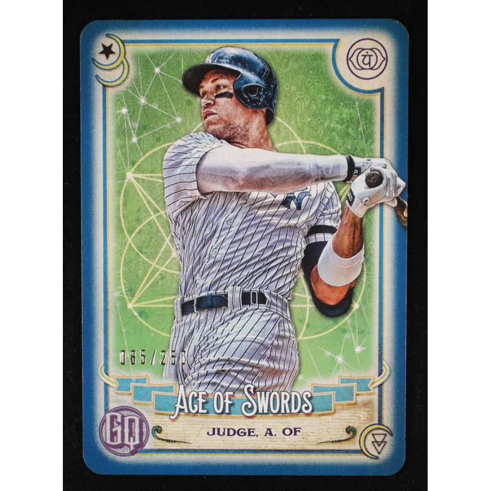 Aaron Judge 2020 Topps Gypsy Queen Tarot of the Diamond Indigo #TOD19 #85/250 at PristineAuction.com