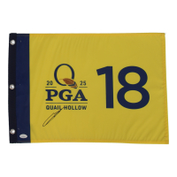 Sungjae Im Signed 2025 PGA Quail Hollow Golf Pin Flag (JSA) at PristineAuction.com