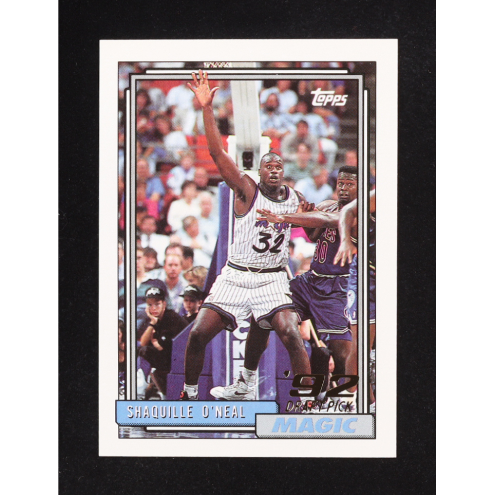 Shaquille O'Neal 1992-93 Topps #362 RC at PristineAuction.com