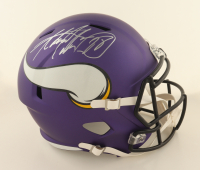 Adrian Peterson Signed Vikings Full-Size Speed Helmet (JSA) at PristineAuction.com