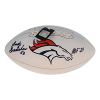 Randy Gradishar Signed Broncos Logo Football Inscribed "HOF 24" (Beckett) at PristineAuction.com
