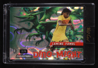 Lamine Yamal 2024 Wild Card Alumination Dino-Might Pterodactyl Lava #DMPTE1-LY2 #2/8 RC at PristineAuction.com