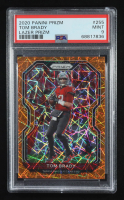 Tom Brady 2020 Panini Prizm Prizms Orange Lazer #255 (PSA 9) at PristineAuction.com