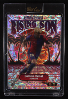 Lamine Yamal 2024 Wild Card Alumination Rising Son Silver Kaleidoscope #ARS-LY3 #10/25 RC at PristineAuction.com