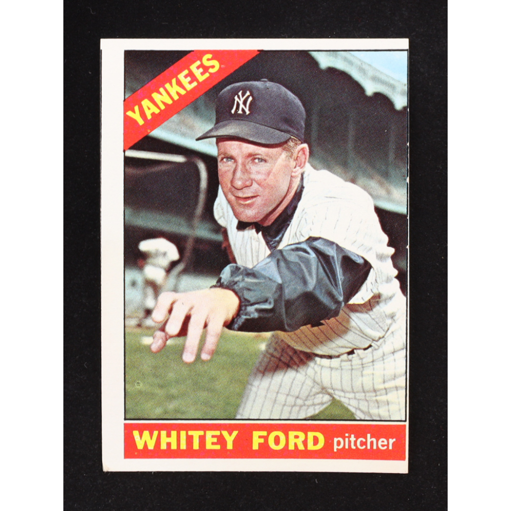 Whitey Ford 1966 Topps #160 at PristineAuction.com