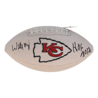 Willie Roaf Signed Chiefs Logo Football Inscribed "HOF 2012" (Schwartz) at PristineAuction.com