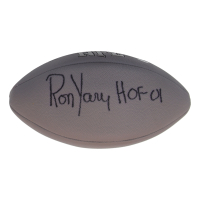 Ron Yary Signed NFL MVP Football Inscribed "HOF 01" (Schwartz) at PristineAuction.com