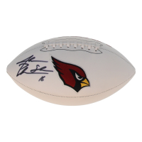 Jake Plummer Signed NFL Cardinals Logo Football Inscribed "Snake" (Schwartz) at PristineAuction.com